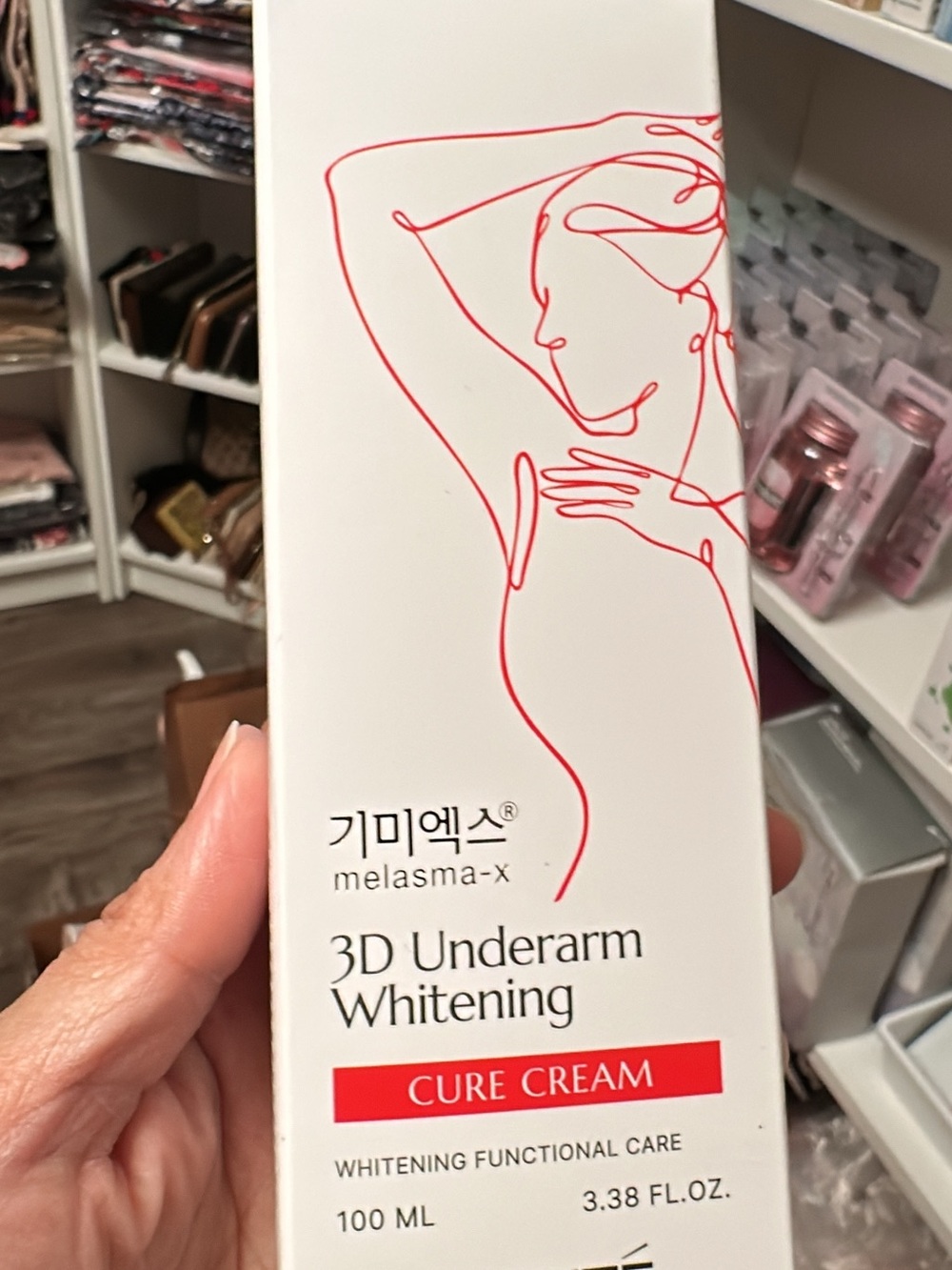 3D Underarm Whitening Cure Cream — White